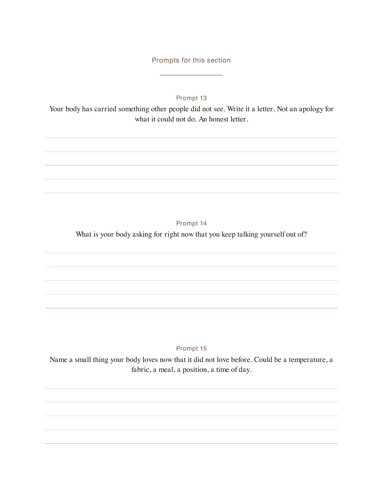A real coloring and reflection page from Color Your Next Chapter